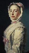 Allan Ramsay Ramsay first wife, Anne Bayne, by Ramsay oil painting artist